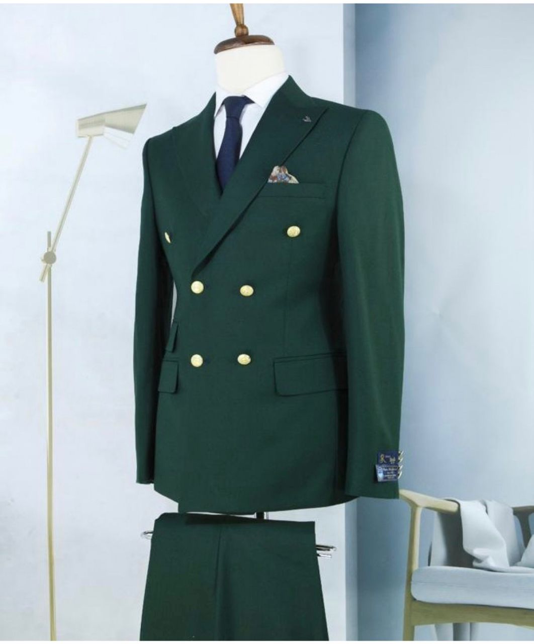 Luxury 3-Piece Mens Suits | Premium Fabric | Sizes 30-38 | GHS 850